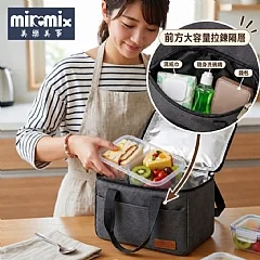 G-專櫃等級Milomix-加厚防潑水長效保冷保溫大開口提袋10L 縮圖 8
