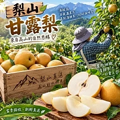 梨山NG甘露梨(2026/9/19收單下架)(中南部蔬果不宜寄送)(高風險商品能自取或配合送貨時間再私訊加單)
