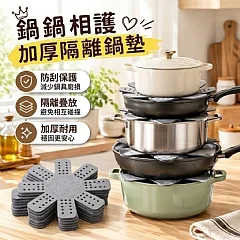 鍋鍋相護加厚隔離鍋墊(大中小3入/包)(+1就是三包)