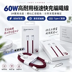 H-❤️60W高耐用極速快充編織線2盒組